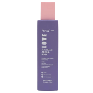 ÁGUA MICELAR ARGILA ROSA - 290ML - MAX LOVE