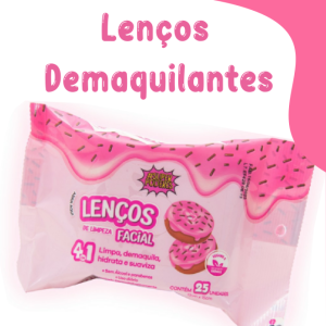 LENÇO DEMAQUILANTE DONUTS - SUPER PODERES