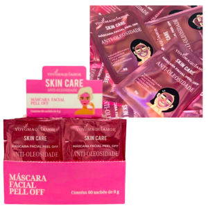 SACHE MASCARA FACIAL PEEL OFF - ANTIOLEOSIDADE - YOYO